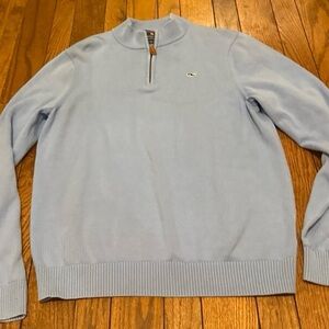 Boy’s vineyard vines quarterzip blue size XL